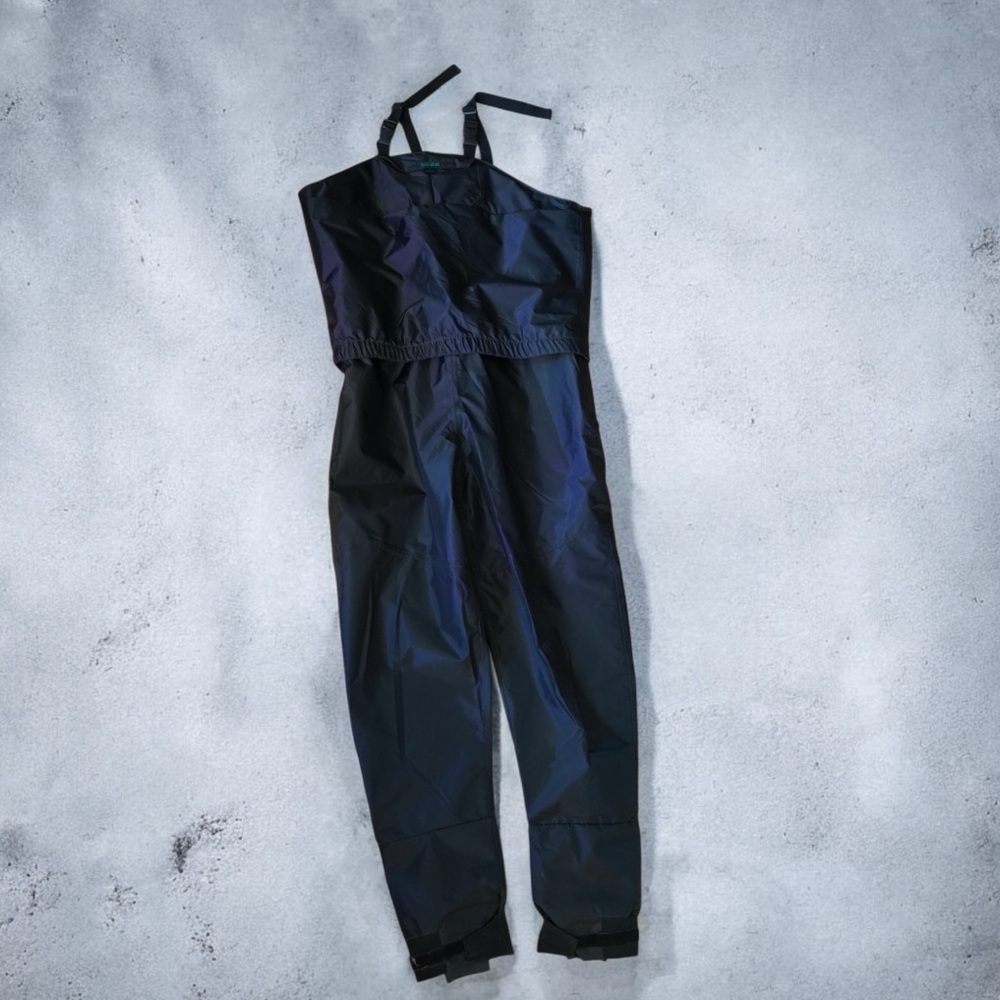 KOKATAT Black Nylon Waterproof Paddling Boat Crew Bib Overalls Men’s Size XL NWT